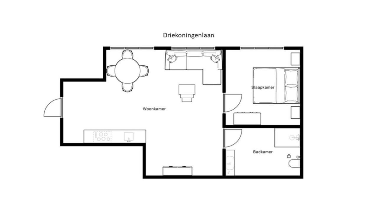 Vier Koningen Apartman Zierikzee Kültér fotó
